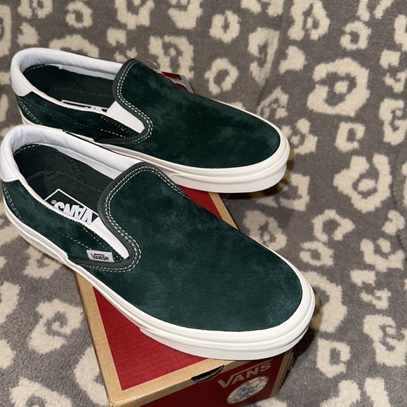 New Vans Slip-On 59  in Jungle Green & Snow White 😍 - Picture 9 of 17